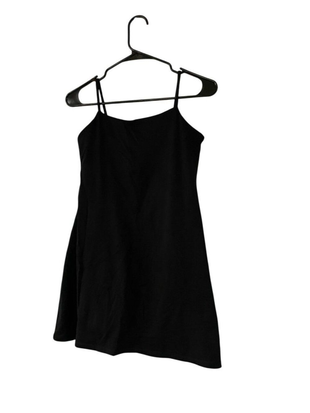 Oysho Womens romper Mini Dress Small Black Spaghetti Strap 1200/222 NWT